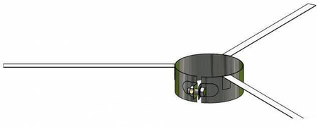 Obejma dystansowa fi 60 nr kat: KJ DYS 60