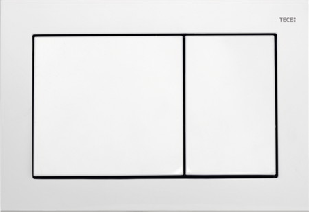 TECEbase przycisk spłukujący do WC z tworzywa biały 9240700