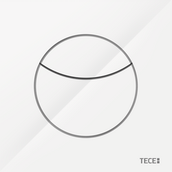 TECEflushpoint przycisk spłukujący z tworzywa, spłukiwanie dwoma ilościami wody, kwadratowa obudowa przycisku biały 9240978