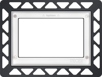 TECE ramka montażowa do montażu zlicowanego biała 9240646