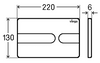 VIEGA Przycisk Visign for Style 23 Chrom