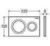 VIEGA Przycisk Visign for Style 20 Chrom