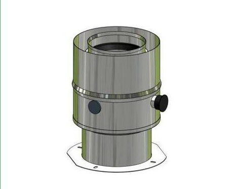 Adapter na kocioł Junkers 60/100 na 80/125