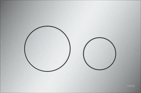 TECEloop przycisk spłukujący do WC z tworzywa chrom matowy 9240922