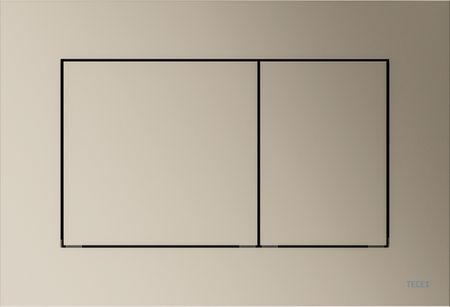 TECEnow przycisk spłukujący do WC z tworzywa nikiel metaliczny 9240418