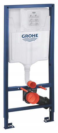 Zestaw podtynkowy WC Grohe Rapid SL FLOW MANAGER + przycisk czarny mat