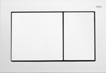 TECEbase przycisk spłukujący do WC z tworzywa biały 9240700