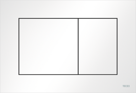 TECEnow przycisk spłukujący do WC z tworzywa biały 9240400