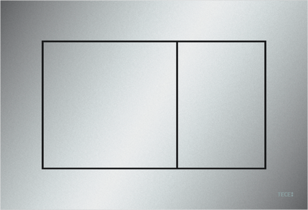 TECEnow przycisk spłukujący do WC z tworzywa chrom matowy 9240402