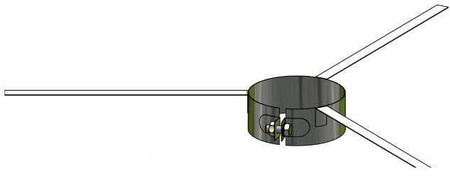 Obejma dystansowa fi 60 nr kat: KJ DYS 60