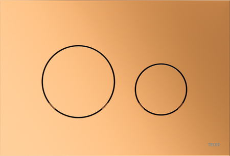 TECEloop przycisk spłukujący do WC z tworzywa mosiądz metaliczny 9240936