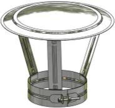 Parasol z taśmą fi 80 nr kat: KJ PAR 80