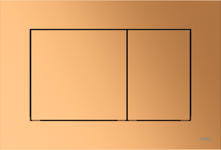 TECEnow przycisk spłukujący do WC z tworzywa mosiądz metaliczny 9240419