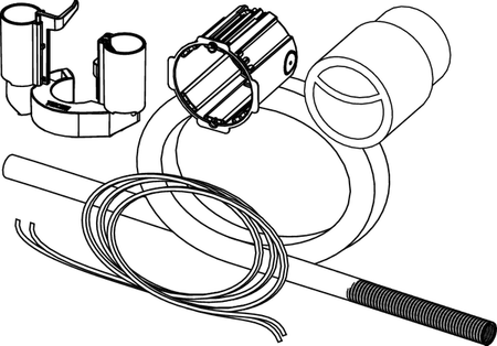 TECEflushpoint pneumatyczny zdalny system uruchamiania do spłukiwania do spłuczek Uni oraz Base 9240976