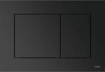 TECEnow przycisk spłukujący do WC z tworzywa grafit metaliczny 9240423