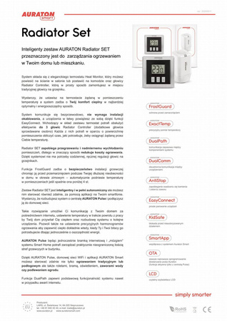 Auraton Radiator set