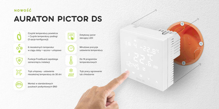 Auraton Pictor DS  - regulator z czujnikiem