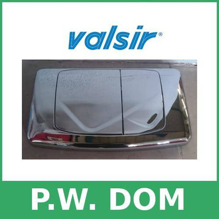 VALSIR Przycisk spłuczki WC Angel chrom 828535