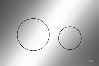 TECEloop przycisk spłukujący do WC z tworzywa chrom 9240921