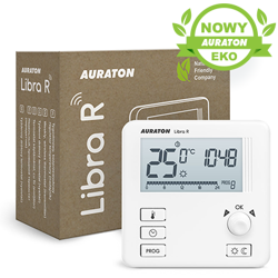 Auraton Libra R regulator temperatury, nadajnik radiowy