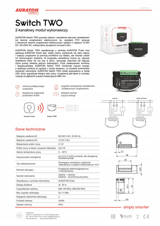 Auraton Smart Switch One